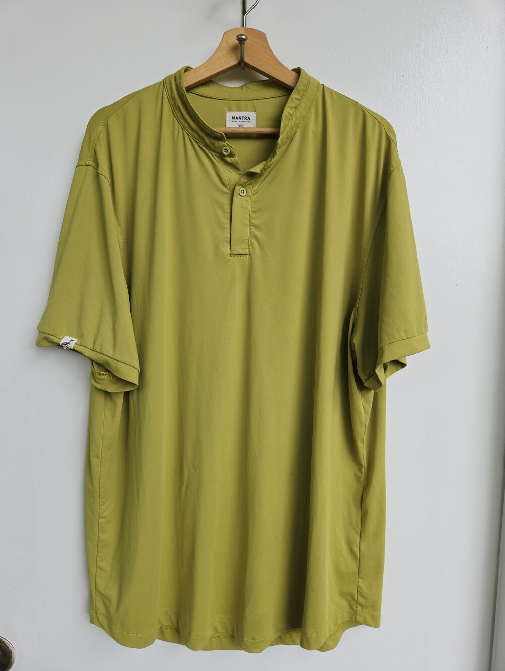 Mantra Golf Mens Catalyst Polo Performance Shirt moss Size 2XL